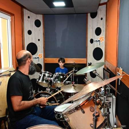 Estúdio de bateria