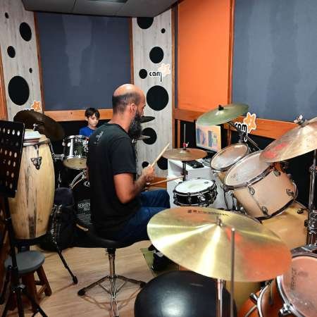 Estúdio de bateria