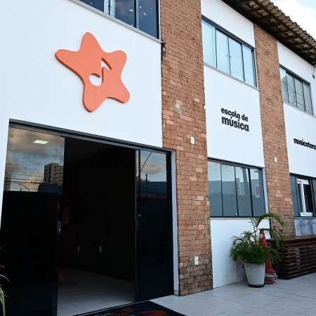 Entrada da escola