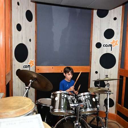 Estúdio de bateria